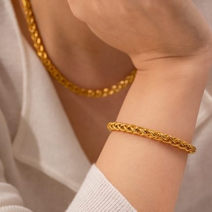 Gold Braid Chain Set – Bild 2