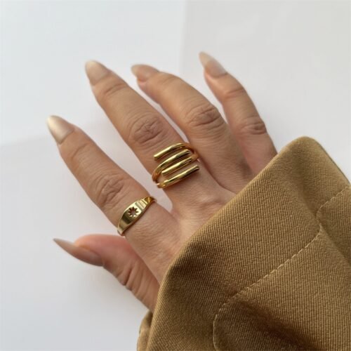 Infinity Spiral Ring