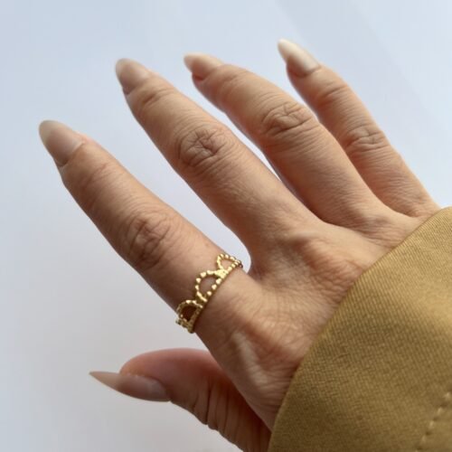 Lace Crown Ring