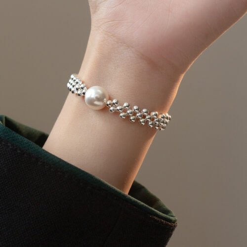 Luna Pearl Beaded Bracelet
