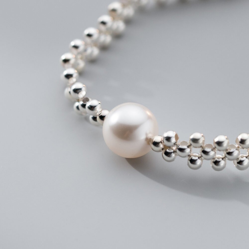 Luna Pearl Beaded Bracelet - Image 4