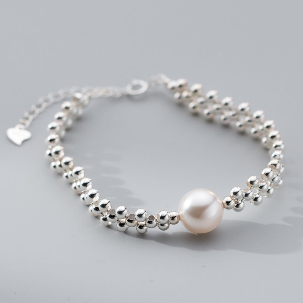 Luna Pearl Beaded Bracelet - Image 3