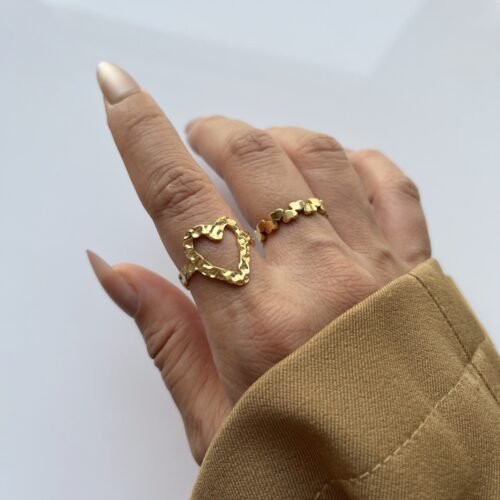 Molten Heart Ring