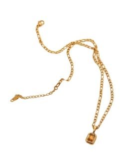 Monaco Champagne Drop Necklace