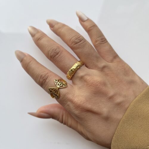 Monarch Butterfly Ring