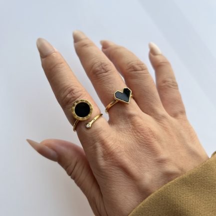 Noir Tempo Open Ring — изображение 2