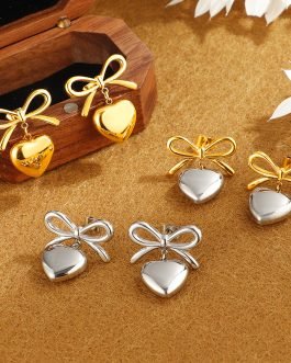 Opulent Bow Charm Earrings