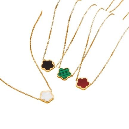 Petite Blossom Gemstone Necklace