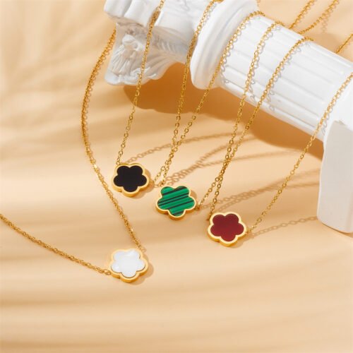 Petite Blossom Gemstone Necklace