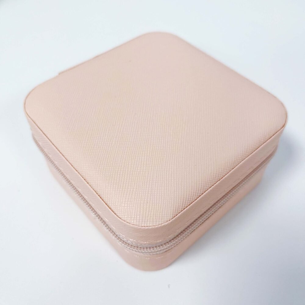 Petite Blush Travel Jewelry Box - 이미지 4