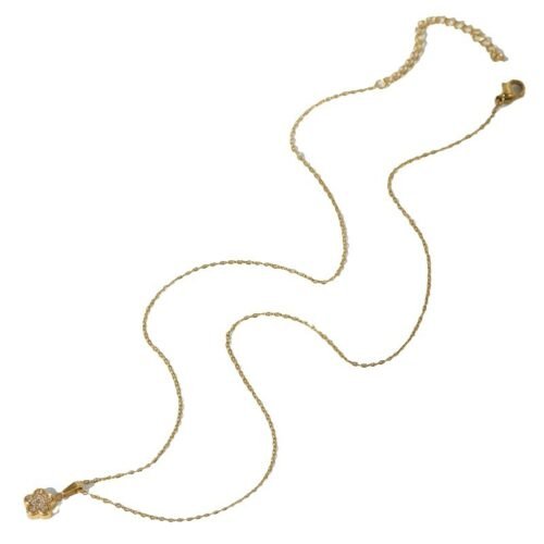 Petite Crystal Flora Necklace