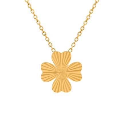 Radiant Clover Pendant Necklace