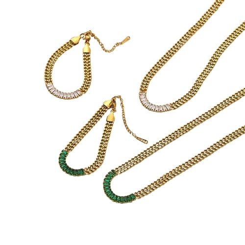 Serpentine Gems Chainlink Set