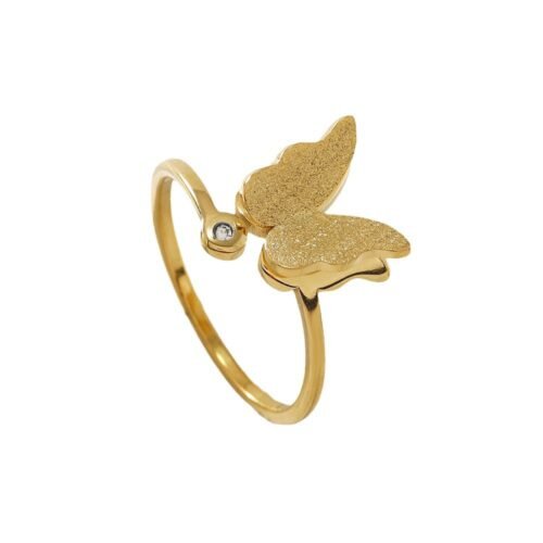 Shimmer Butterfly Ring