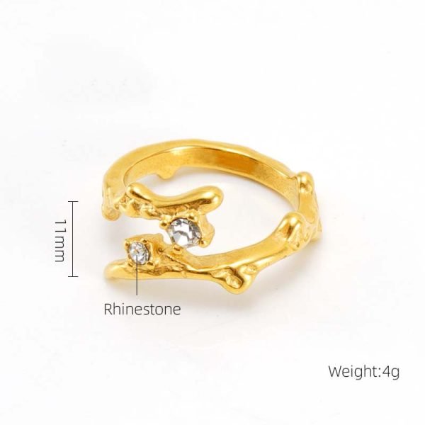 Stardust Adjustable Ring