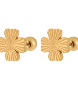 Sunburst Clover Studs