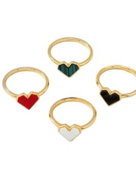 Sweetheart Gem Ring Collection