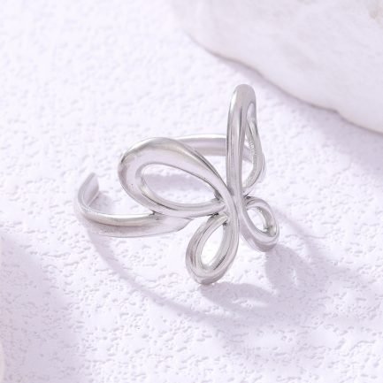 Butterfly Embrace Rings - 이미지 3