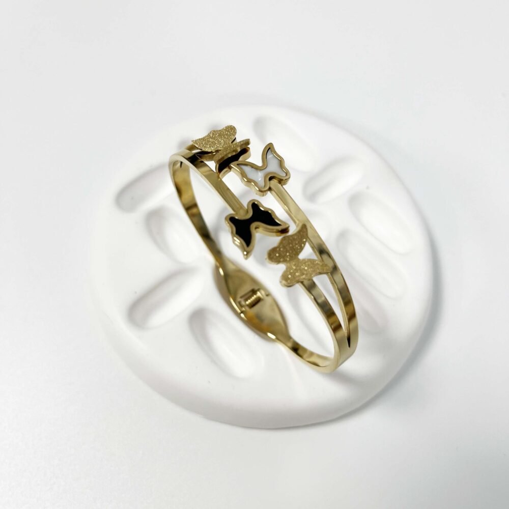Butterfly Garden Bangle - Image 4