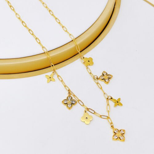 Clover Cascade Necklace