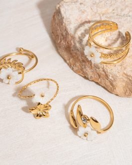 Floral Grace Rings