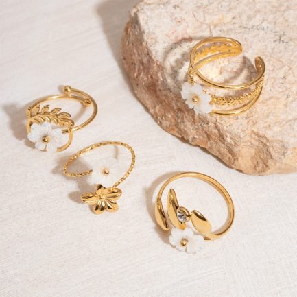 Floral Grace Rings - Image 2