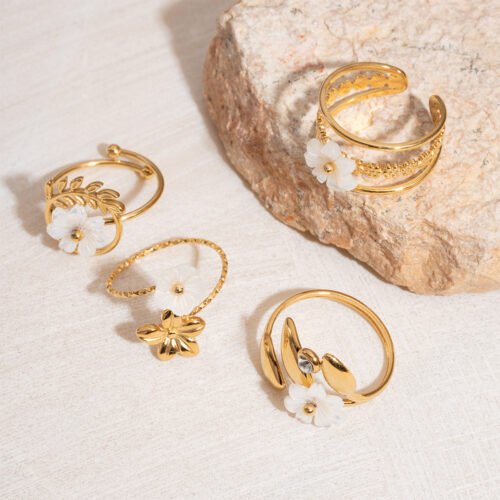 Floral Grace Rings