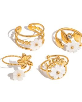 Floral Grace Rings