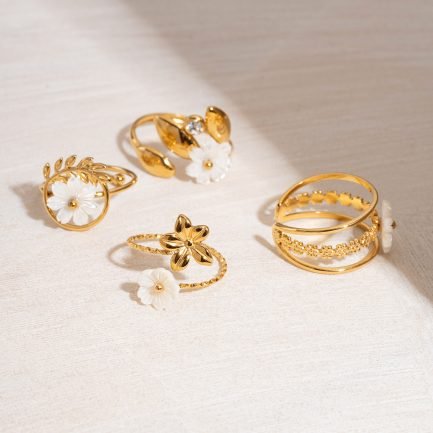 Floral Grace Rings - Image 4