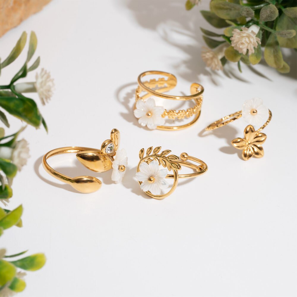 Floral Grace Rings - Image 3