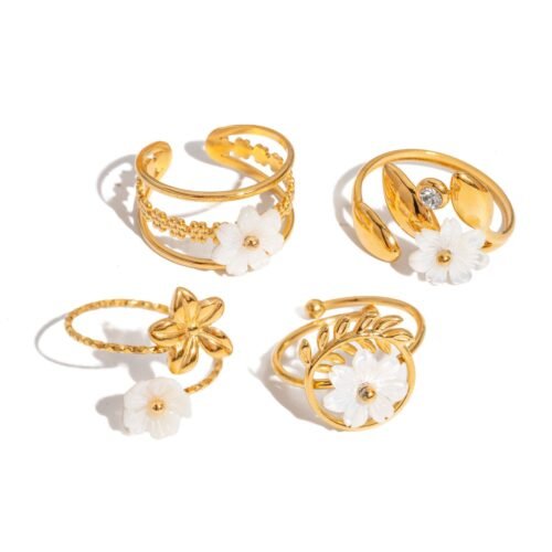 Floral Grace Rings