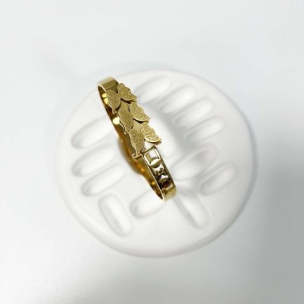 Golden Butterfly Bangle - 이미지 4