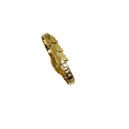 Golden Butterfly Bangle