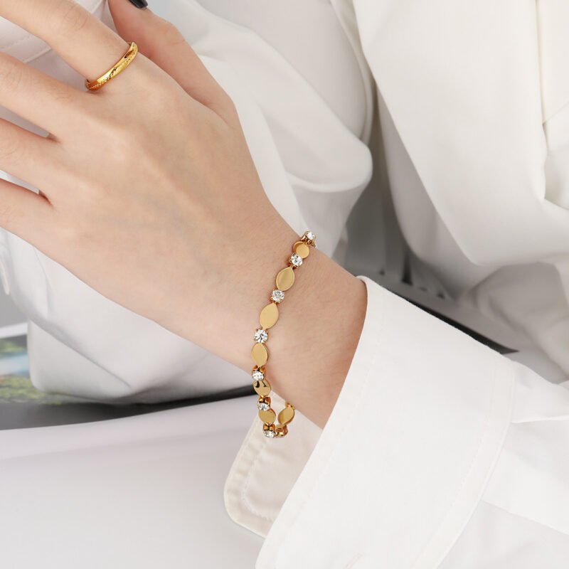 Golden Glimmer Bracelet