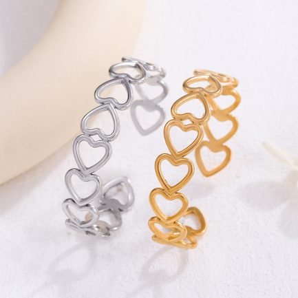 Heart Harmony Bangle - Image 2