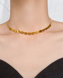 Love Engraved Luxe Choker