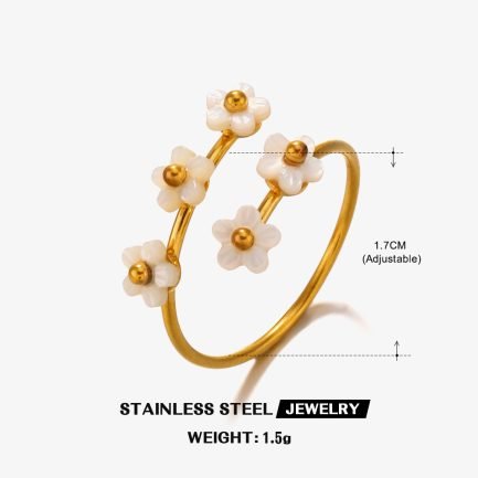 ⁦Petal Bliss Rings⁩ - الصورة ⁦11⁩