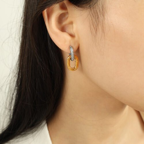 Radiant Mixed Color Earrings