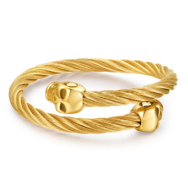 Skull Embrace Bangle