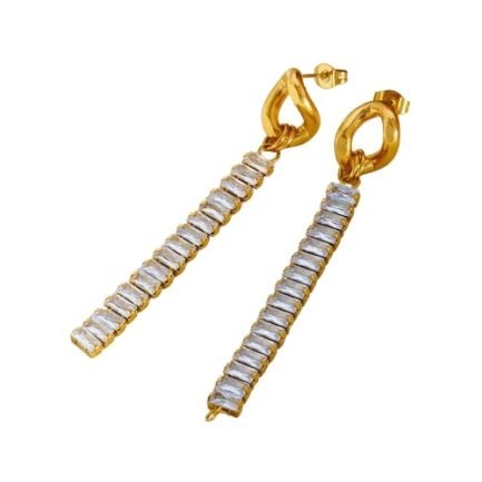 Zircon Sparkle Earrings