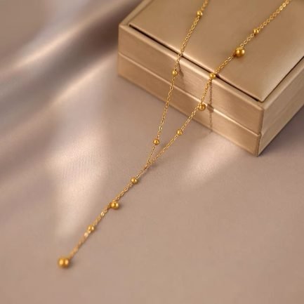 Cascade Drop Y-Necklace - Image 3