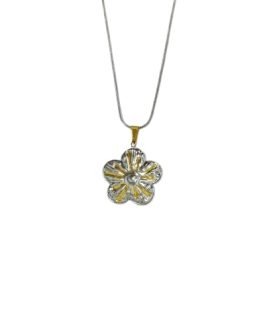 Golden Petal Harmony Necklace