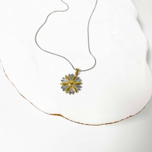 Sunflower Symphony Necklace