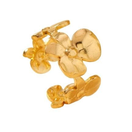 Blooming Petal Twist Ring