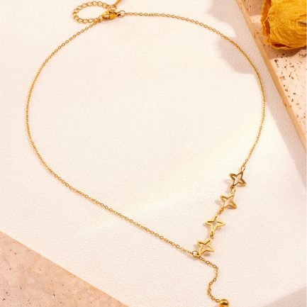 Cascading Starlight Drop Necklace — изображение 3