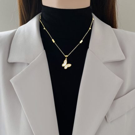 Celeste Butterfly Necklace – Image 4