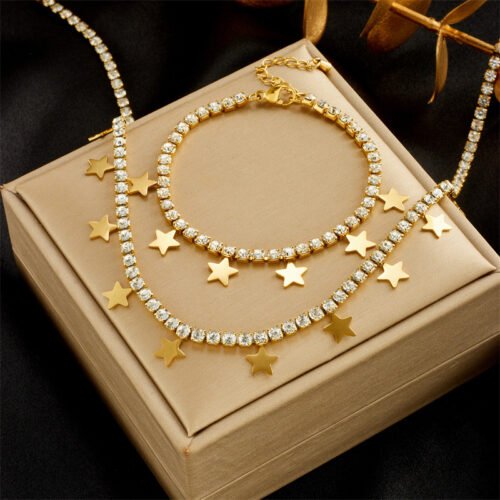Celestial Tennis Jewelry Set