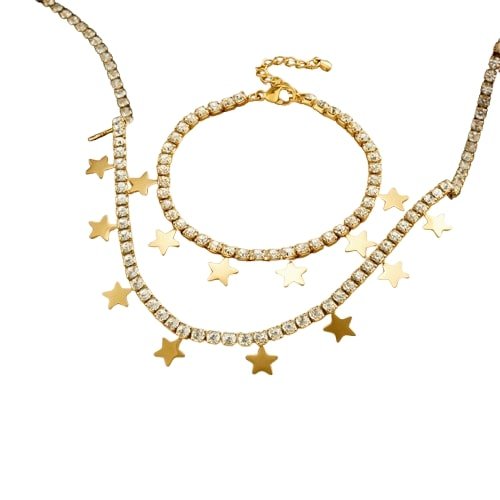 Celestial Tennis Jewelry Set