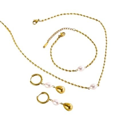 Dew Drop Pearl Jewelry Set