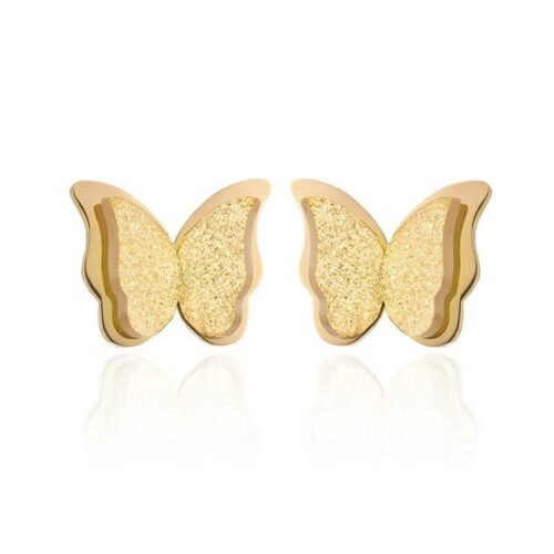 Fluttering Whisper Stud Earrings
